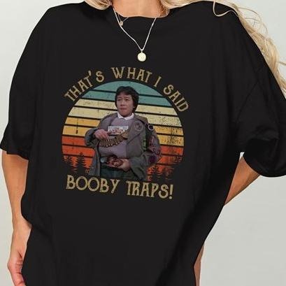 Goonies Movie Shirt Vintage That's What I Said Booby Traps TShirt Hoodie Sweatshirt | PrintMintTees.com