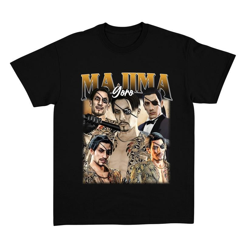 Goro Majima Vintage T-Shirt, Gift For Woman and Man Unisex T-Shirt Hoodie Sweatshirt | PrintMintTees.com