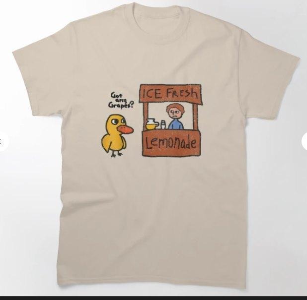 Got Any Grapes Classic TShir Fruit Shirt Graphic T-Shirt Meme Shirt Cute Gift Forr Her For Him Funny All Size Funny...