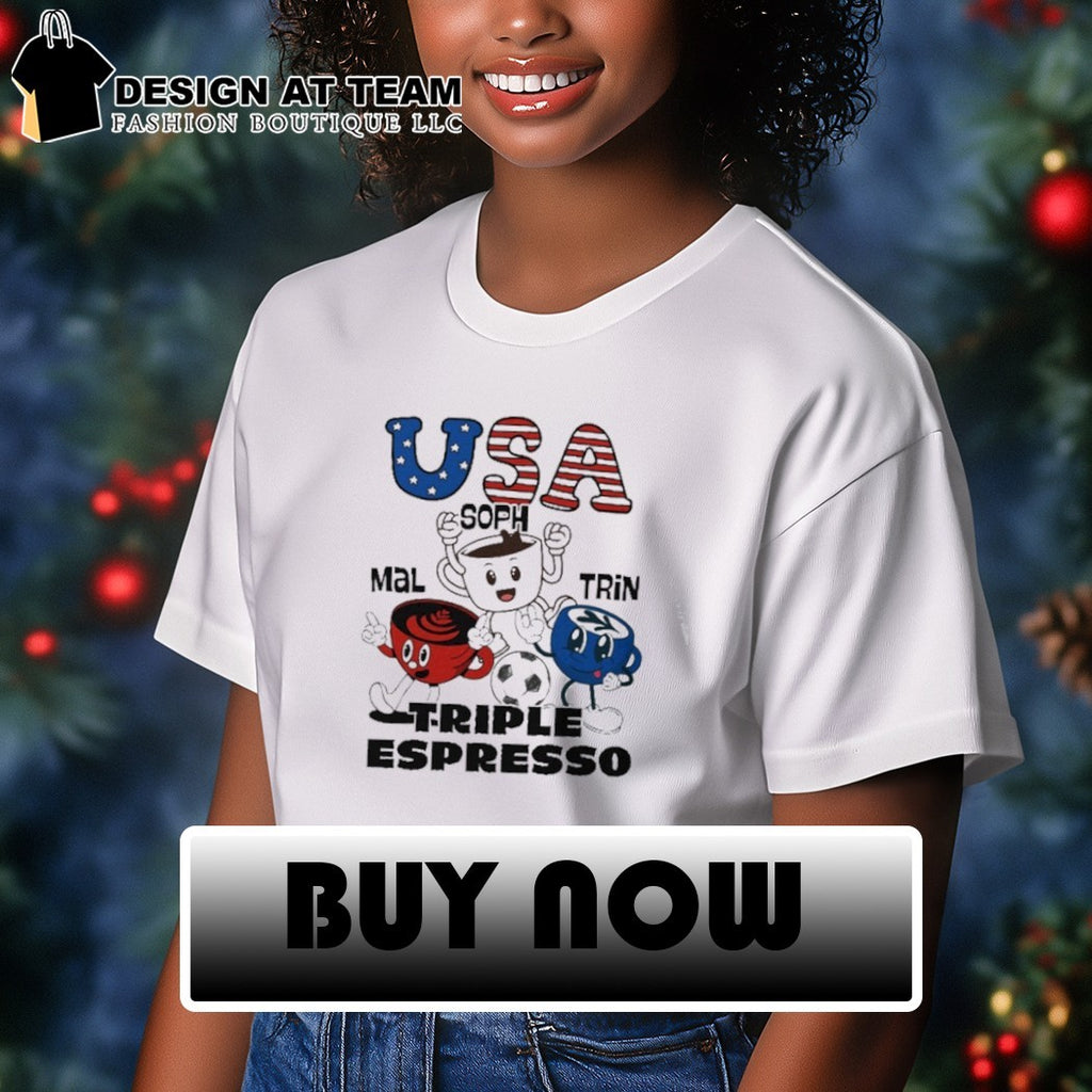 USWNT Triple Espresso Smith Rodman Swanson Women’s Soccer shirt