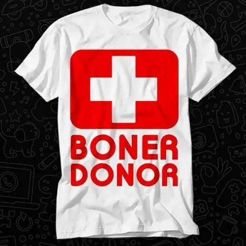 Grab this Boner Donor Mens Funny Beach T Shirt Best Seller Gift Unisex Top Adult Tee Music Movie Made in USA Hoodie...