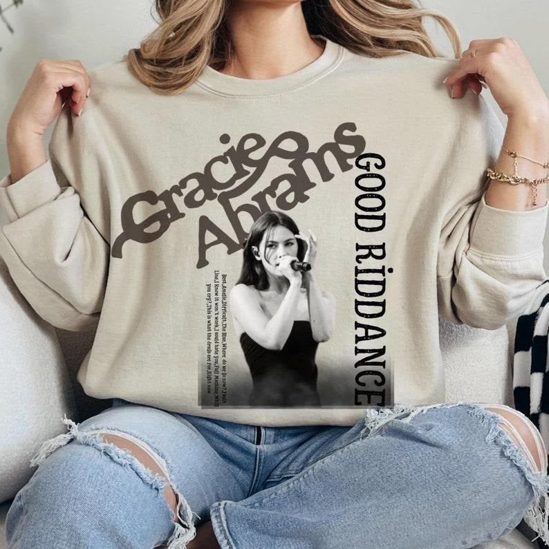 Gracie Abrams 90s Album Sweatshirt, This Is What It Feels Like Music Fan Gift, Shirt Hoodie | PrintMintTees.com