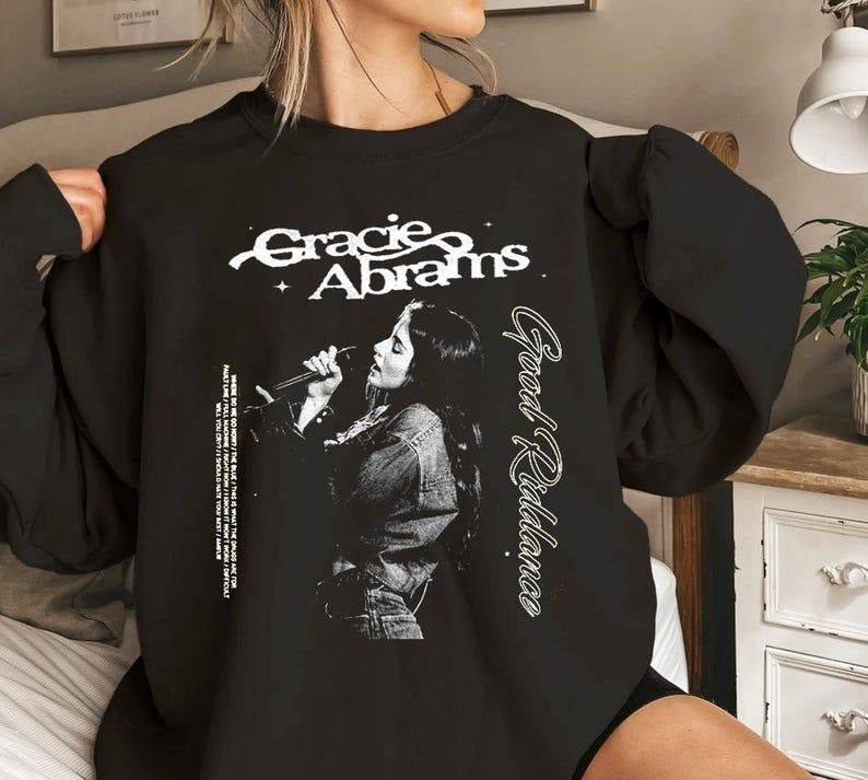 Gracie Abrams That's So True Sweatshirt, Gracie Abrams Aesthetic The Secret of Us Fan Gift Shirt Hoodie | PrintMintTees.com