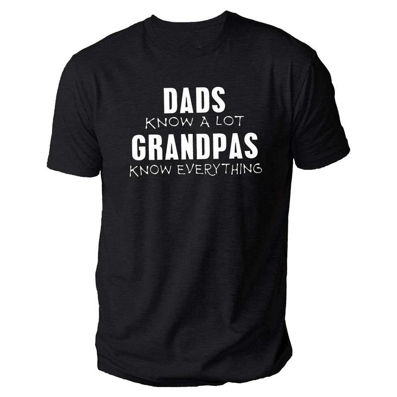 Grandpa Gift | Grandpas Know | Funny Shirt Men - Valentines Dad Gift - Anniversary Gift Hoodie Sweatshirt | PrintMintTees.com