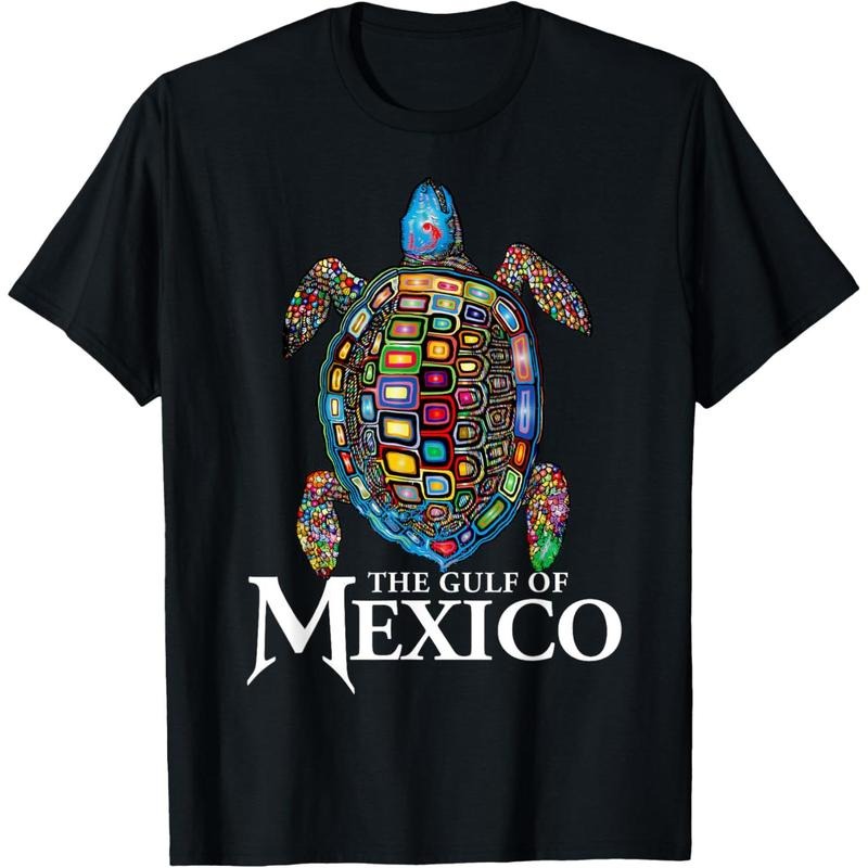 Graphic Sea Turtle Gulf of Mexico Never Forget Trump T-Shirt made in usa Hoodie Sweatshirt | PrintMintTees.com