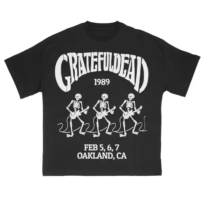 Grateful Dead Shirt, Tour Merch, Vintage Rock Tee, Retro Graphic Tee, Rock Band Shirt, Old School Shirt, Thrift Style,...