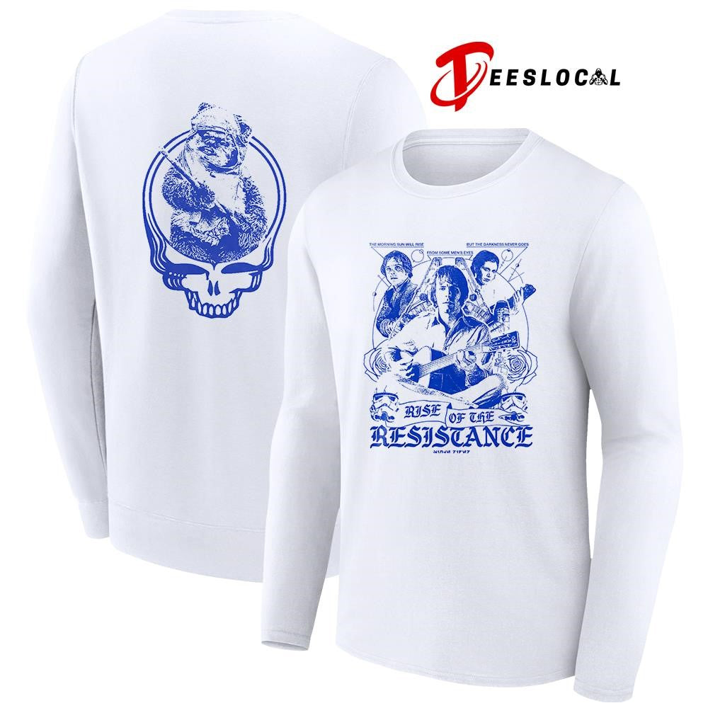Grateful Dead rise of the resistance graphic logo vintage shirt