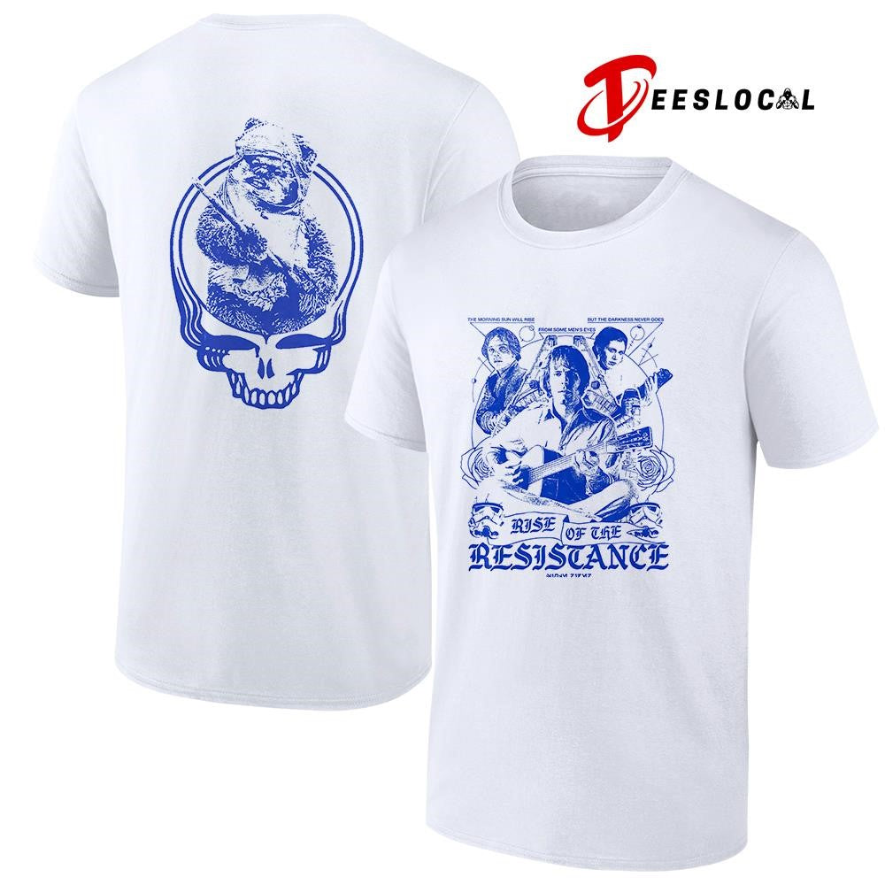 Grateful Dead rise of the resistance graphic logo vintage shirt