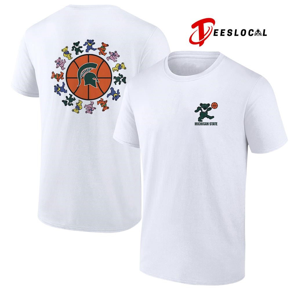 Grateful Dead x Michigan State Spartans bears full court shirt