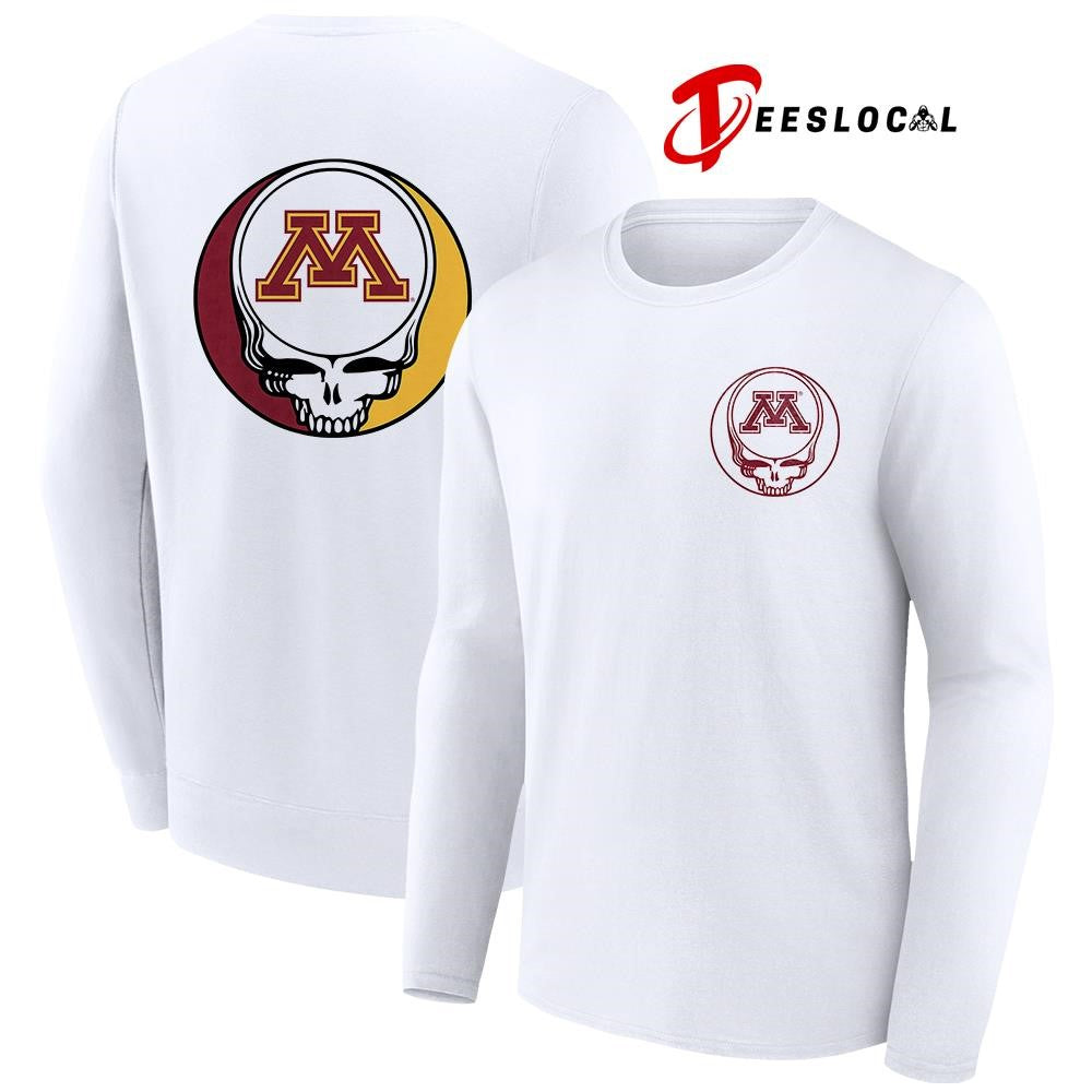 Grateful Dead x Minnesota Golden Gophers logo parody shirt
