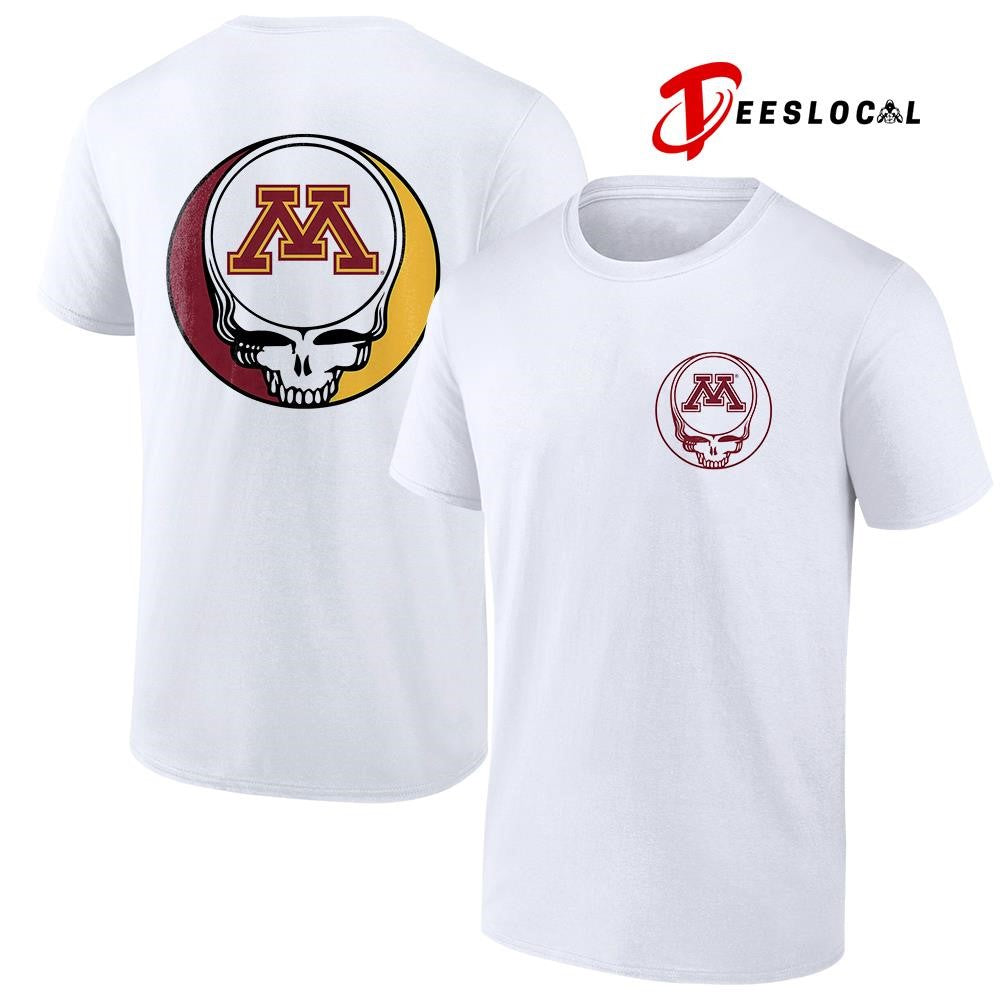 Grateful Dead x Minnesota Golden Gophers logo parody shirt
