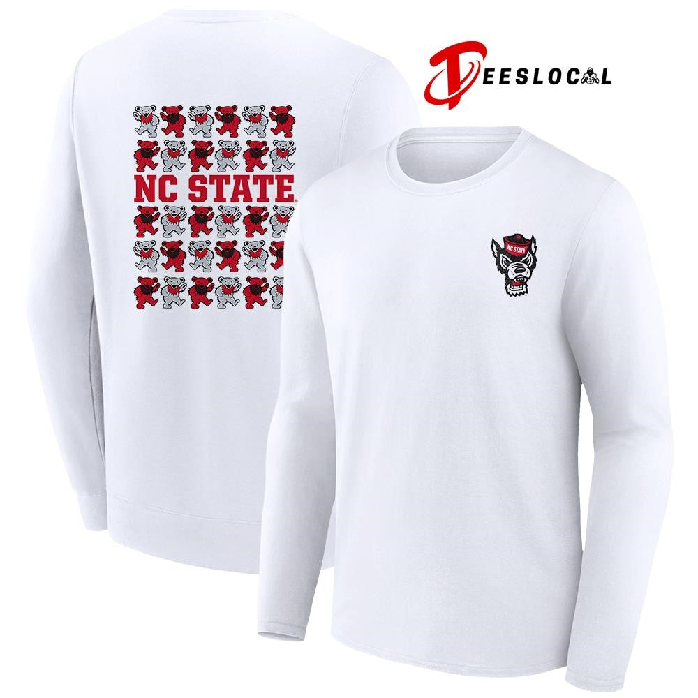Grateful Dead x North Carolina State Wolfpack bears shirt