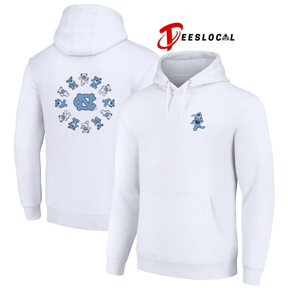 Grateful Dead x North Carolina Tar Heels bears circle shirt