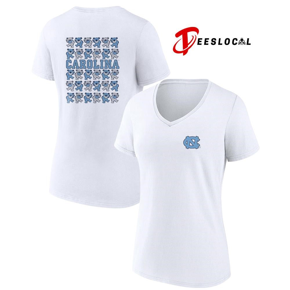 Grateful Dead x North Carolina Tar Heels bears mascot shirt