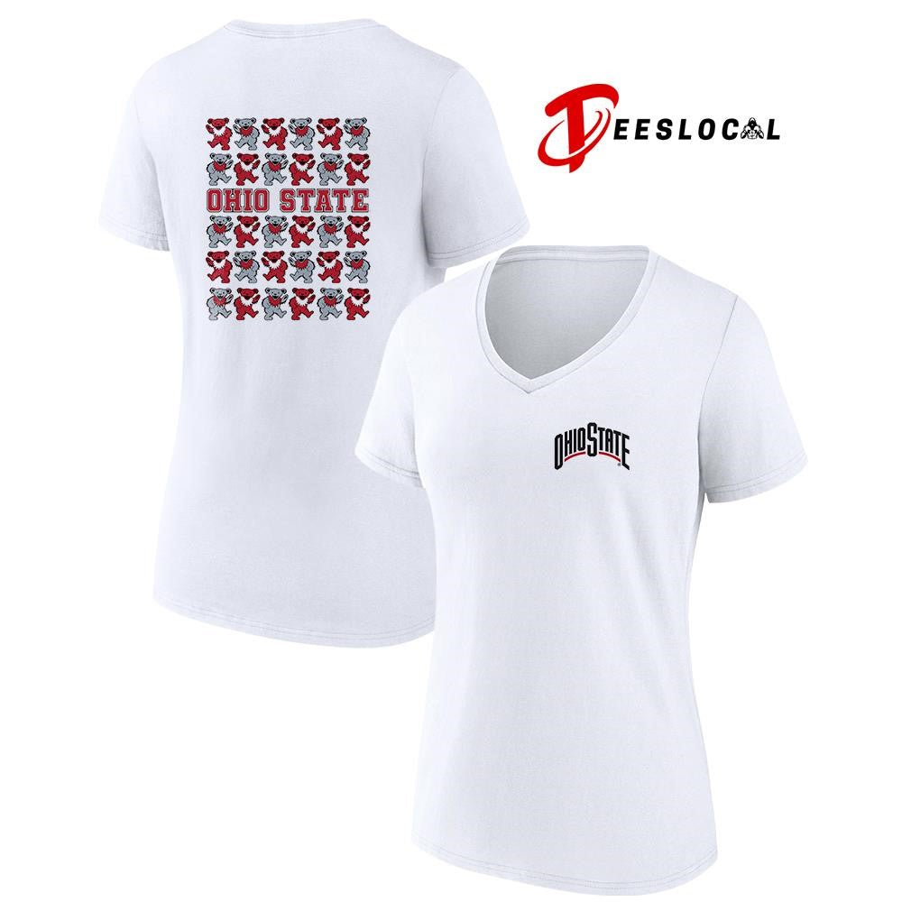 Grateful Dead x Ohio State bears mascot shirt