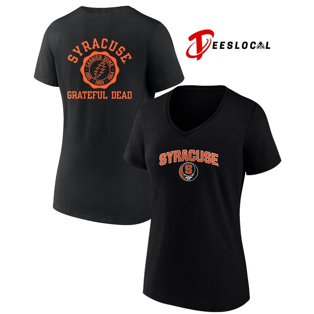 Grateful Dead x Syracuse Orange Carrier Dome logo shirt