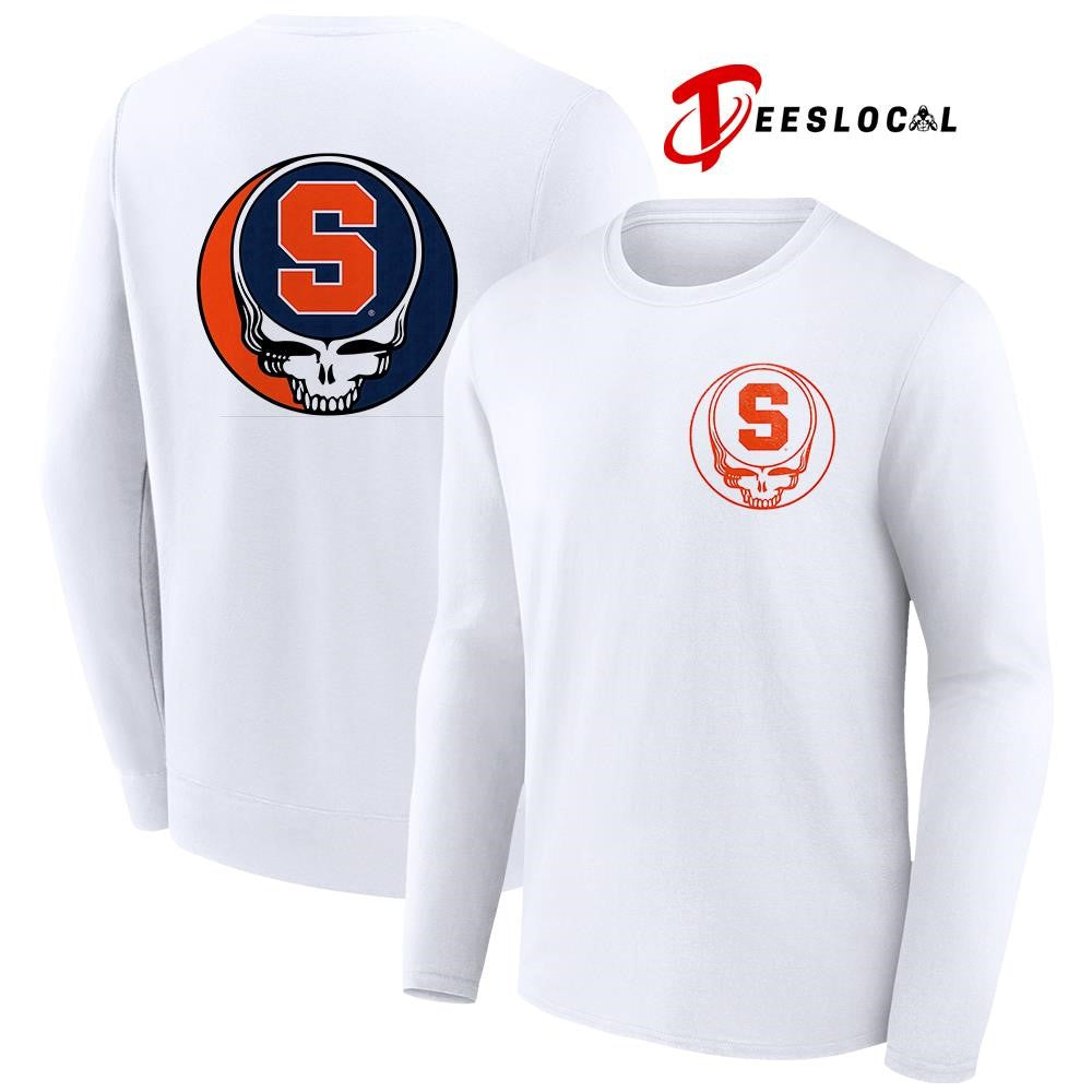 Grateful Dead x Syracuse Orange logo parody shirt