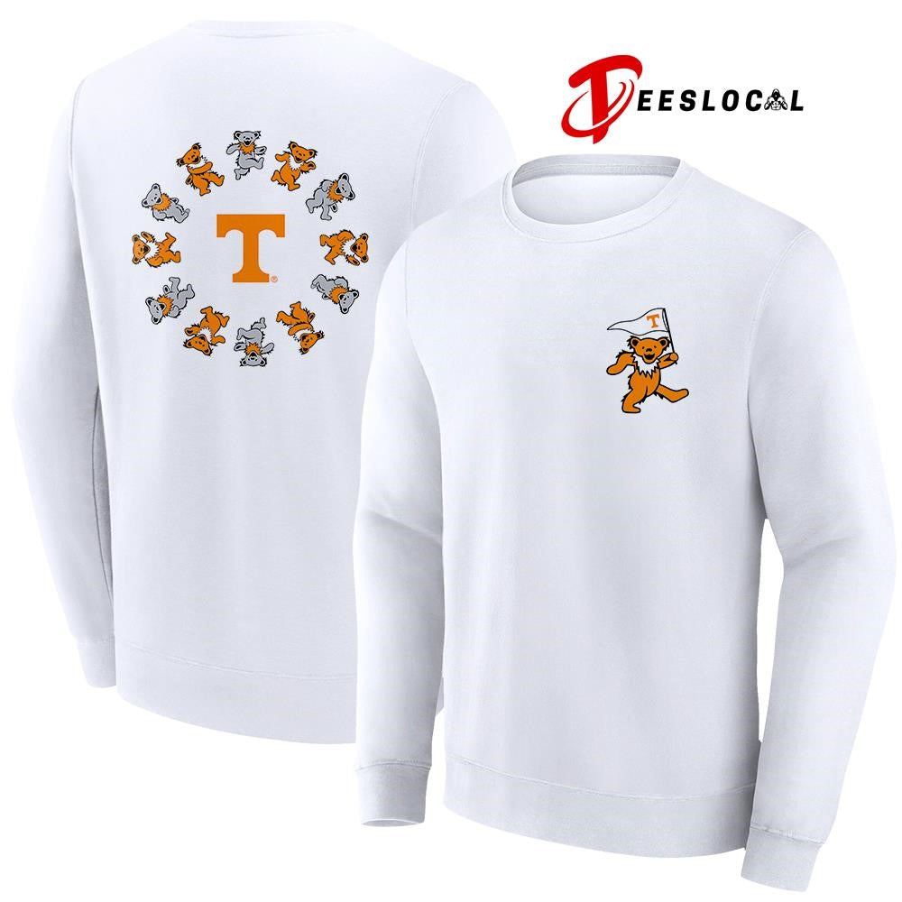 Grateful Dead x Tennessee Volunteers bears circle shirt
