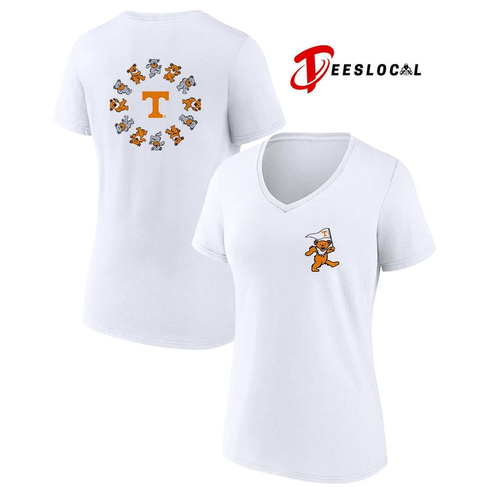 Grateful Dead x Tennessee Volunteers bears circle shirt