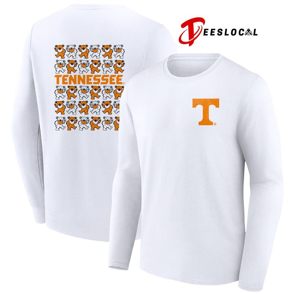 Grateful Dead x Tennessee Volunteers bears mascot shirt
