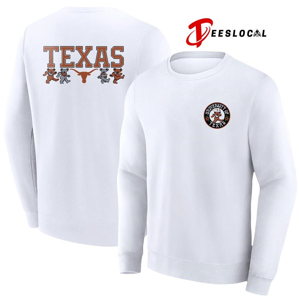 Grateful Dead x Texas Longhorns dancing bears shirt