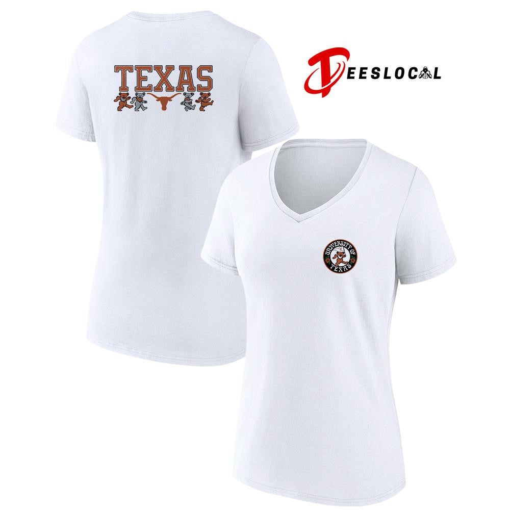 Grateful Dead x Texas Longhorns dancing bears shirt
