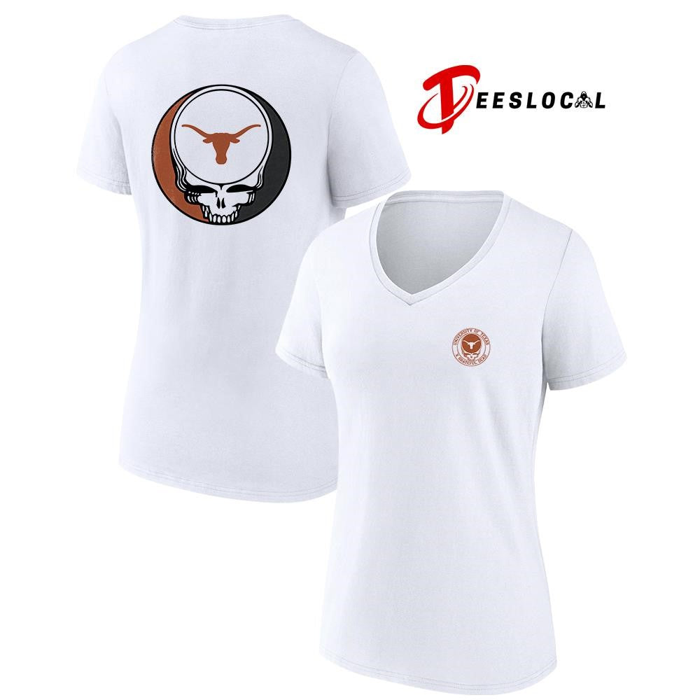 Grateful Dead x Texas Longhorns logo parody shirt