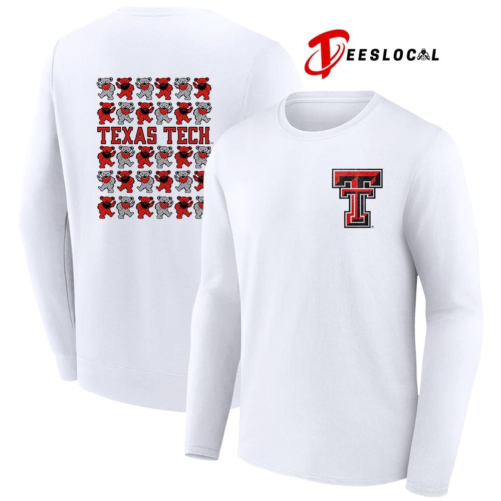 Grateful Dead x Texas Tech Red Raiders bears mascot shirt