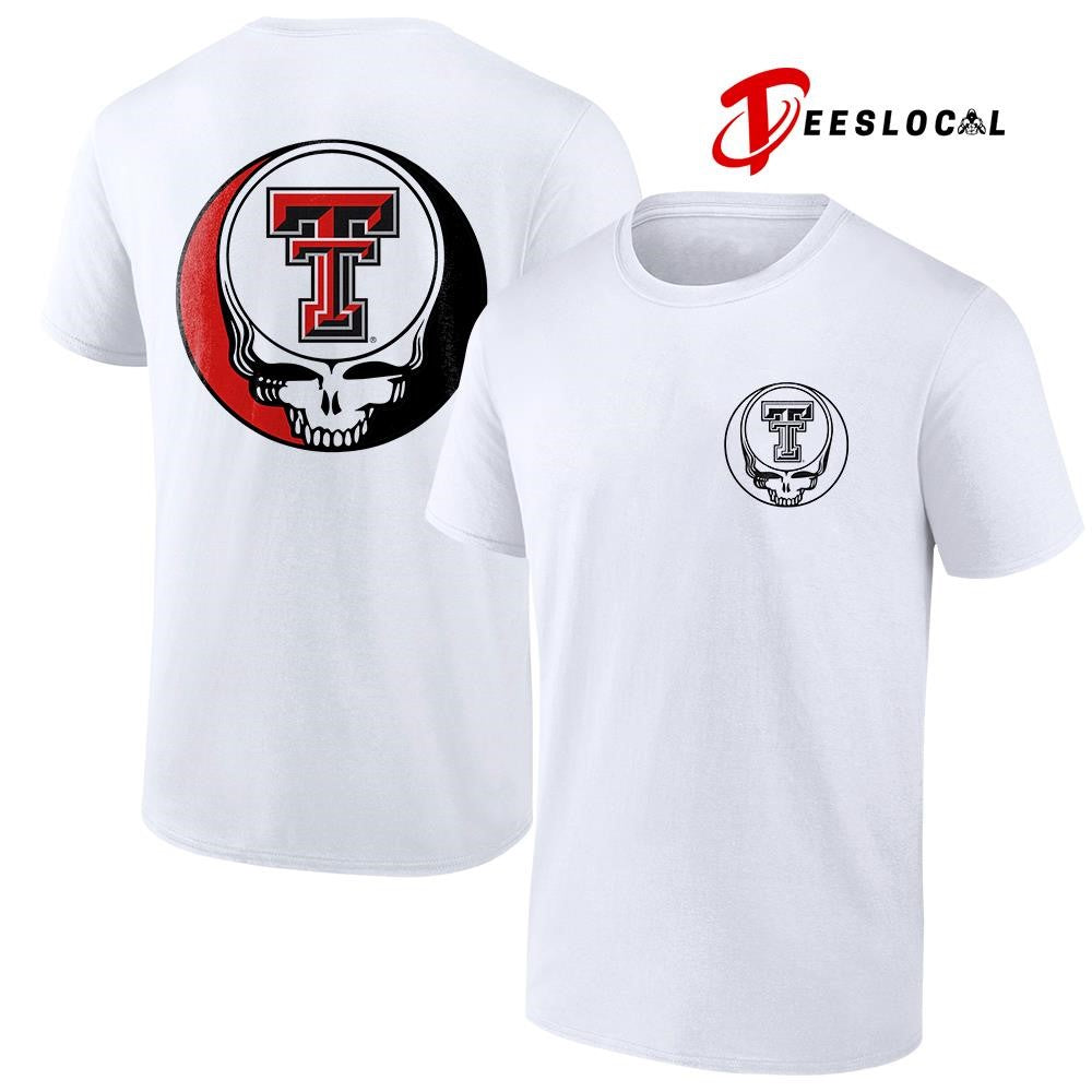 Grateful Dead x Texas Tech Red Raiders logo parody shirt