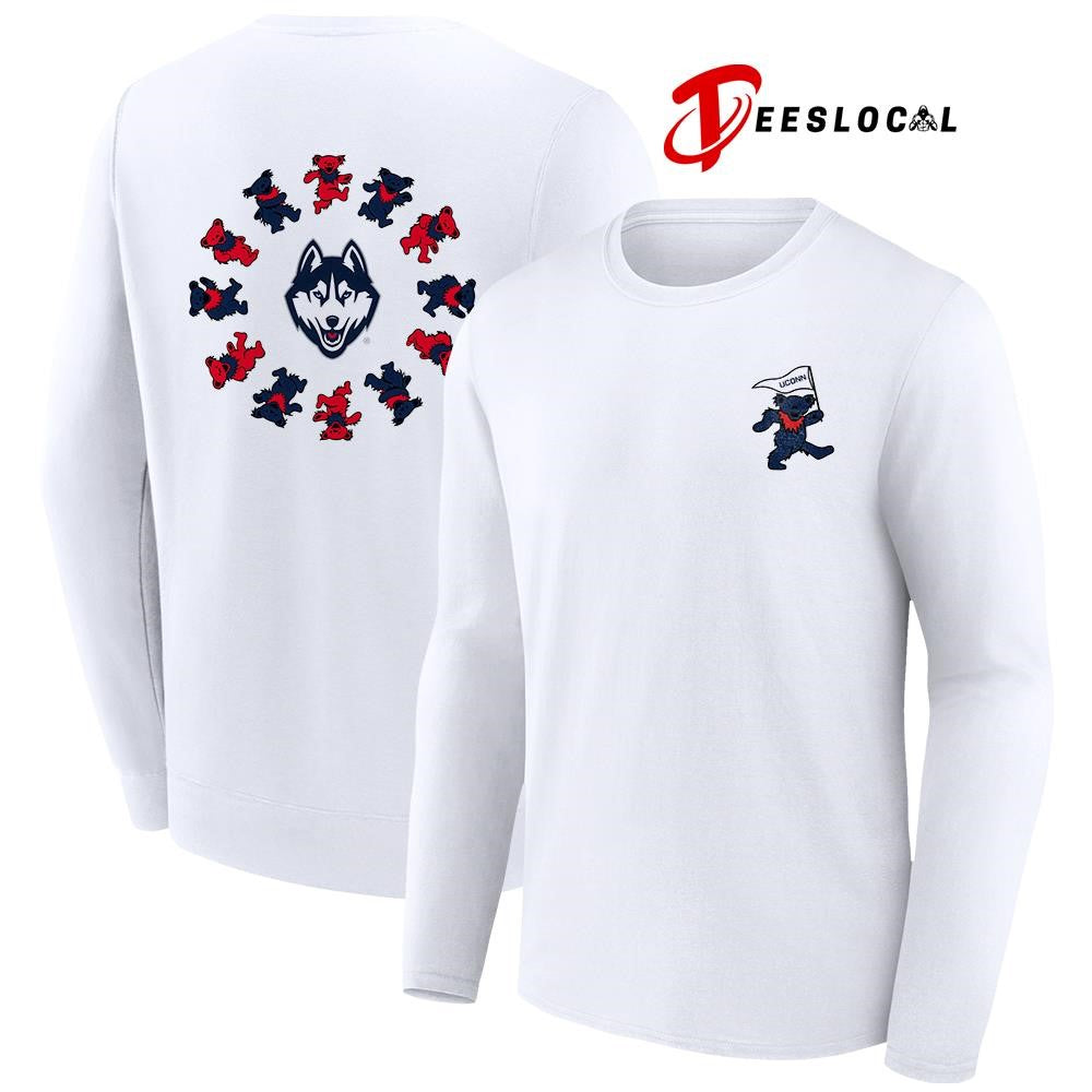 Grateful Dead x Ucon Huskies bears circle shirt