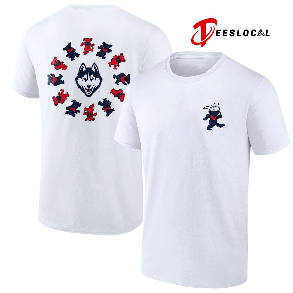 Grateful Dead x Ucon Huskies bears circle shirt