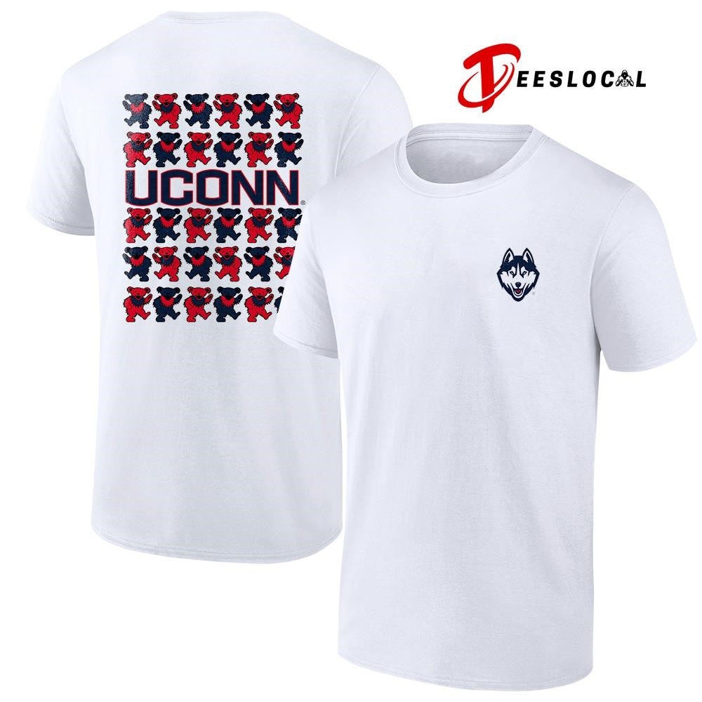 Grateful Dead x Ucon Huskies bears mascot shirt