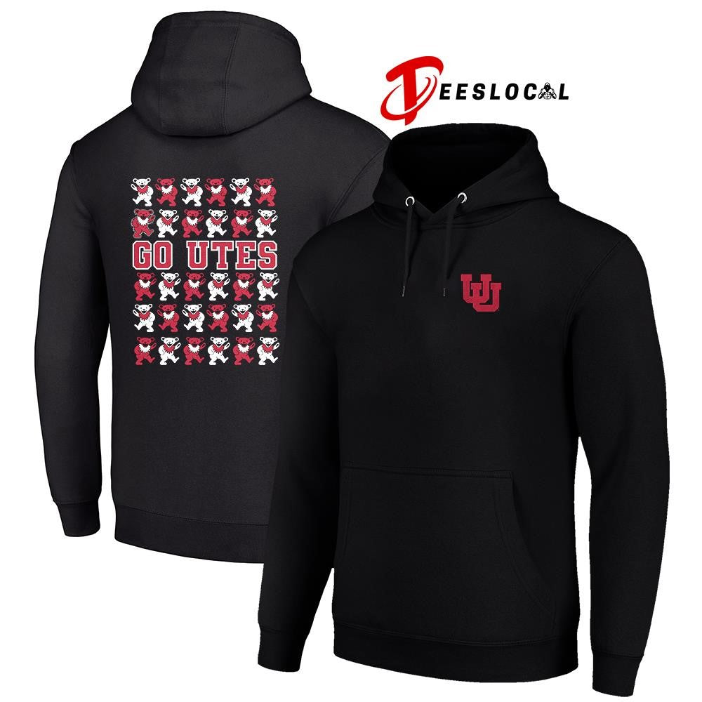 Grateful Dead x Utah Utes bears mascot shirt