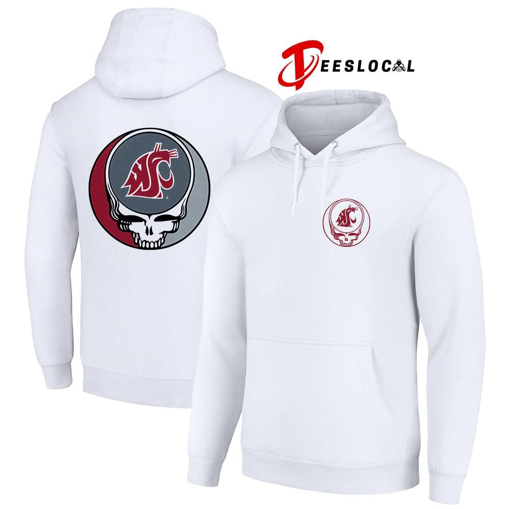 Grateful Dead x Washington State Cougars logo parody shirt