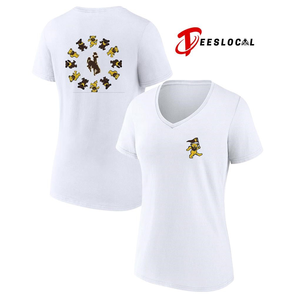 Grateful Dead x Wyoming Cowboys bears circle shirt