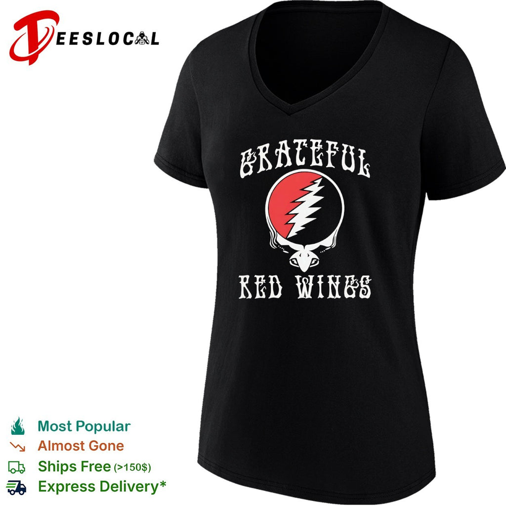 Grateful Red Wings Detroit Red Wings NHL Grateful Dead Steal shirt