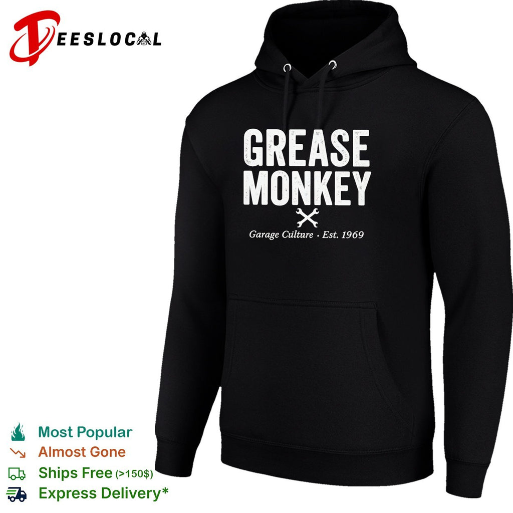 Grease monkey garage culture 1969 shirt