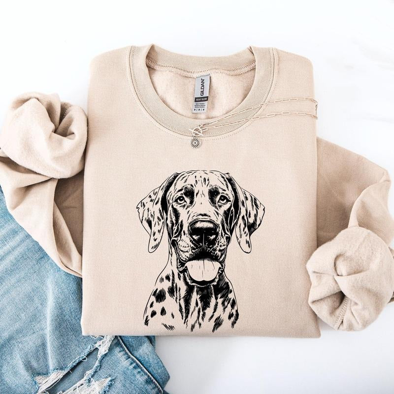 Great Dane, Pet, Dog Breed Sweatshirt, Crew Neck, Women's, Crewneck T-Shirts, Hoodie | PrintMintTees.com