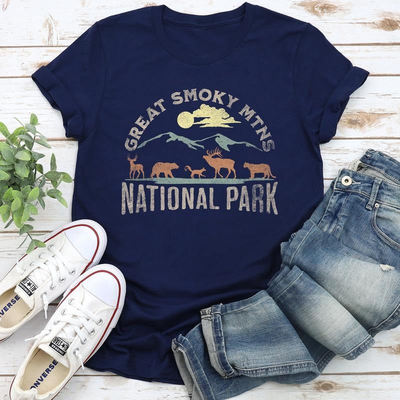 Great Smoky Mountains National Park T-Shirt Hoodie Sweatshirt | PrintMintTees.com