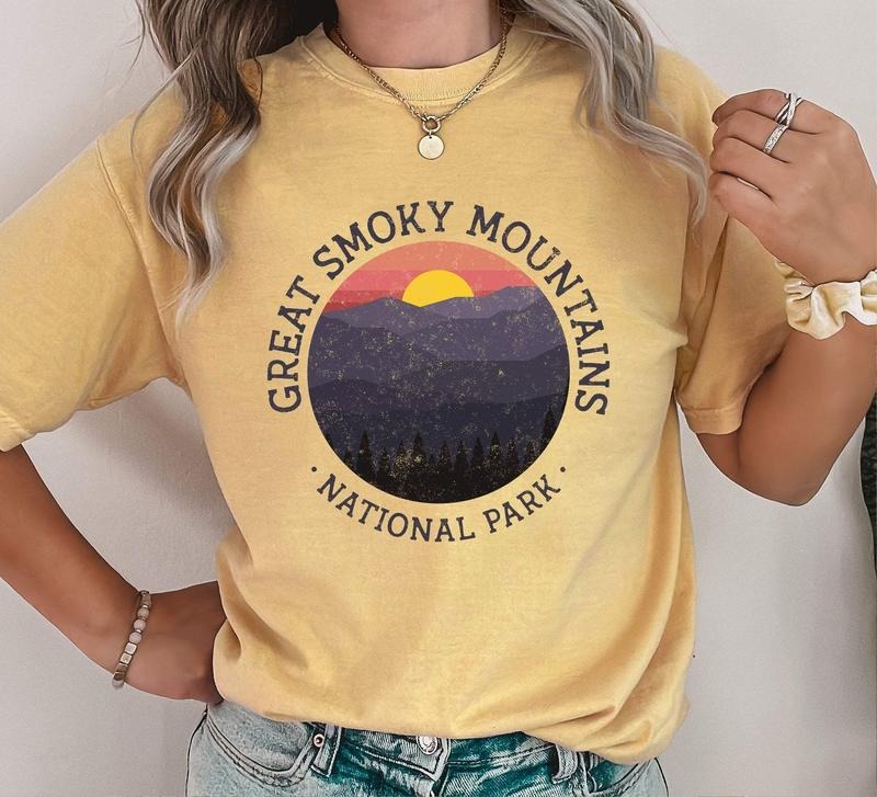 Great Smoky Mountains National Park T-Shirtstyle{n002}2 Shirt Hoodie Sweatshirt | PrintMintTees.com