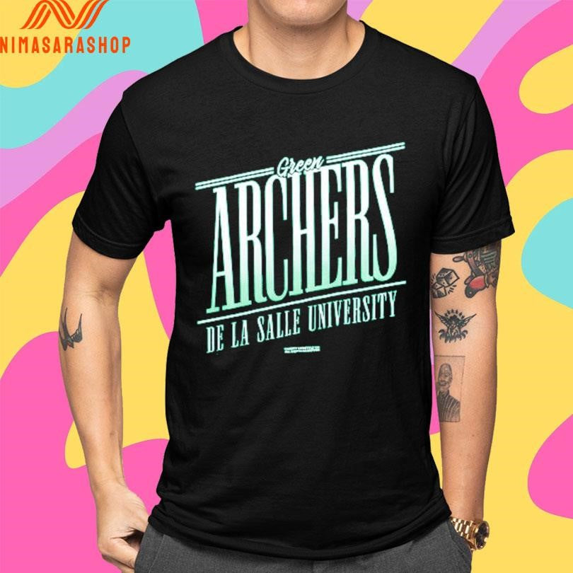Green Archers De La Salle University Shirts