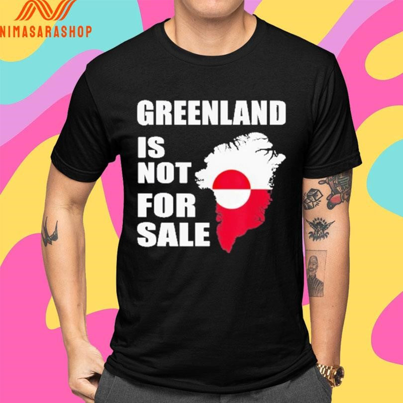 Greenland Is Not For Sale Greenland Map 2026 Shirts