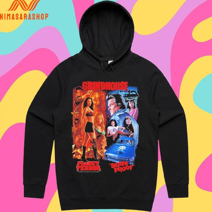 Grindhouse Planet Terror Death Proof Double-Feature Mayhem Shirts