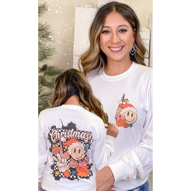 Groovy T2D Christmas Graphic Long Sleeve T-Shirt Hoodie Sweatshirt | PrintMintTees.com