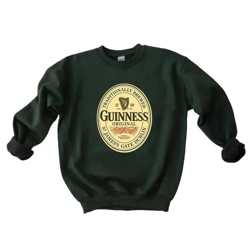 Guinness Beer Sweatshirt, Irish Dry Stout Unisex Sweater, Gift For Women T-Shirts, Hoodie | PrintMintTees.com