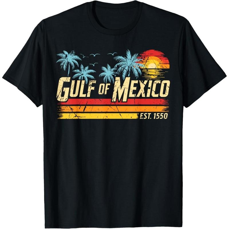 Gulf of Mexico Forever Retro Vintage Beach Mens Women T-Shirt made in usastyle{n002}2 Hoodie Sweatshirt | PrintMintTees.com