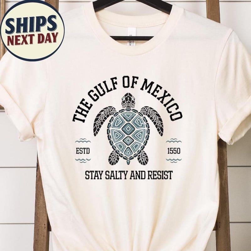 Gulf of Mexico Premium Shirt, Stay salty, resistance tshirt, resist, anti trump, democrat gift, fdt, social justice,...