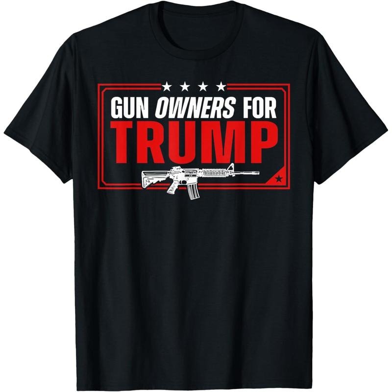 Gun Owners For Trump T-Shirt made in usa Hoodie Sweatshirt | PrintMintTees.com