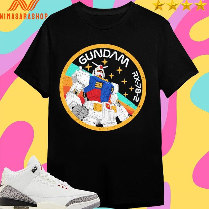 Gundam Rx-78-2 Patch Shirts