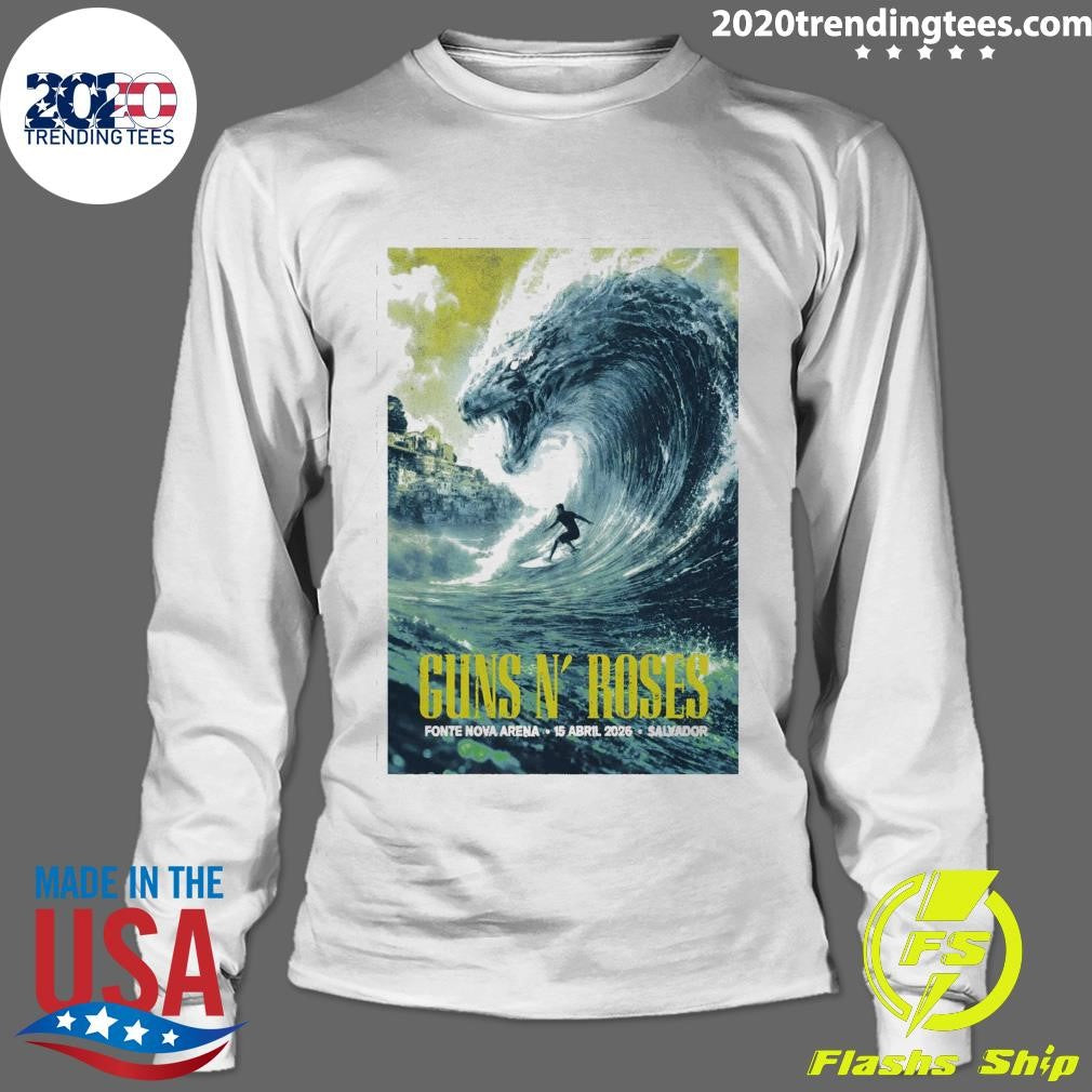 Guns N’ Roses April 15, 2026 Salvador, Brazil Shirt